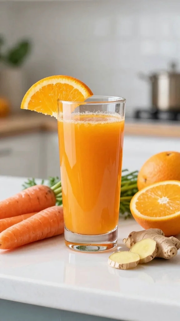10 Easy Drinks for a 2-Day Detox Juice Plan - 2. Carrot-Citrus Refresher 1