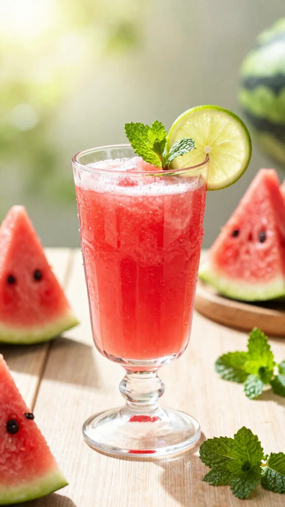 10 Easy Drinks for a 2-Day Detox Juice Plan - 5. Watermelon-Mint Cooler 1