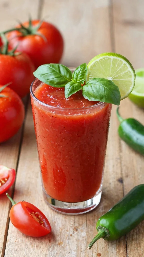 10 Easy Drinks for a 2-Day Detox Juice Plan - 6. Spicy Tomato Detox 1