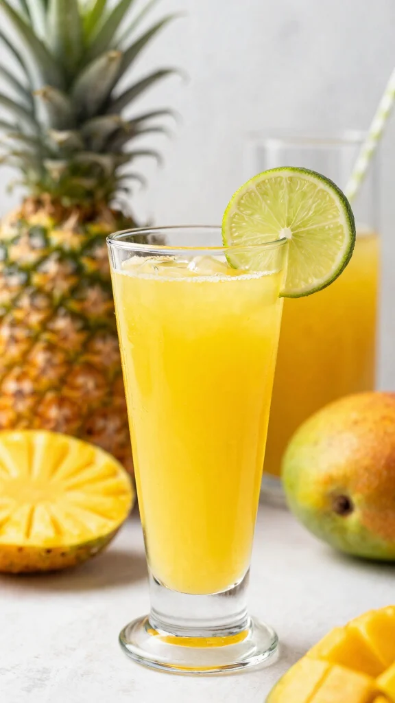 10 Easy Drinks for a 2-Day Detox Juice Plan - 7. Tropical Ginger Fusion 1