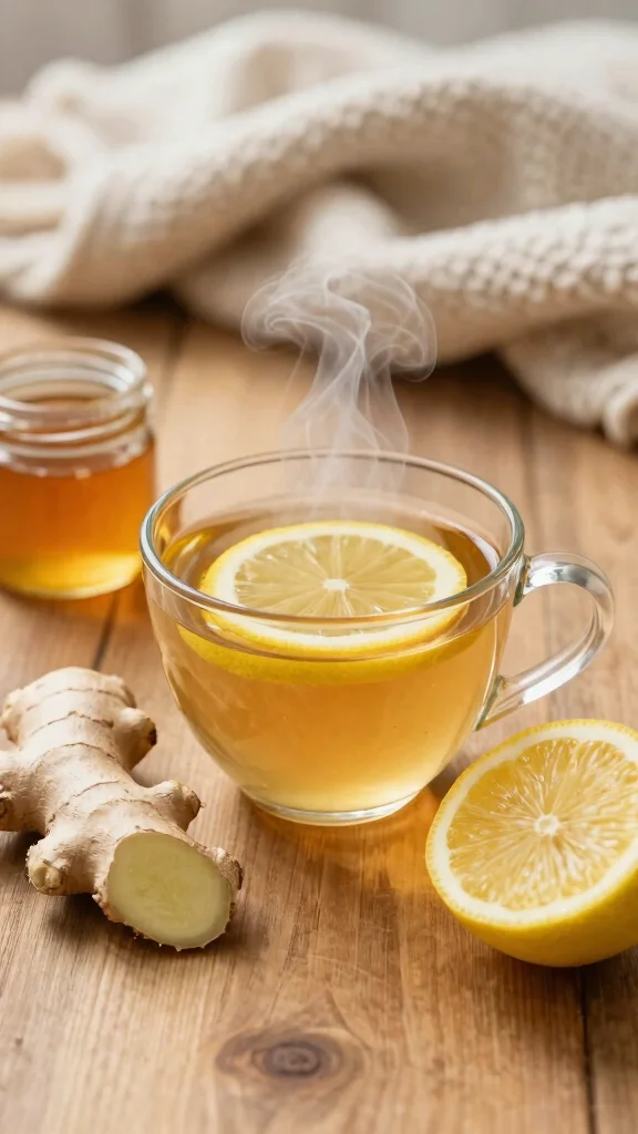 10 Lemon Juice Recipes for Fresh, Zesty Drinks and More - 3. Lemon Ginger Tea 1