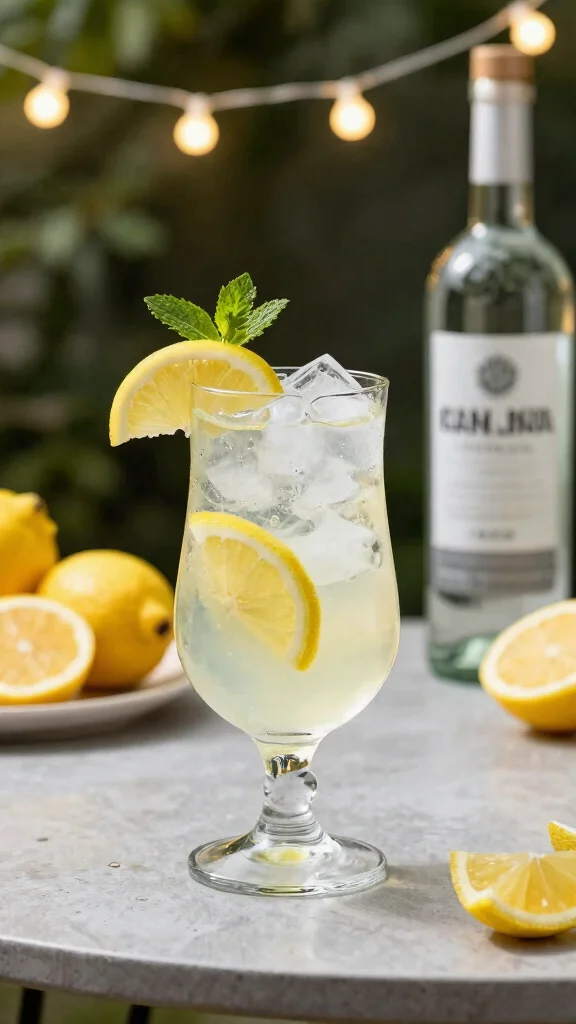 10 Lemon Juice Recipes for Fresh, Zesty Drinks and More - 8. Lemon Vodka Spritzer 1