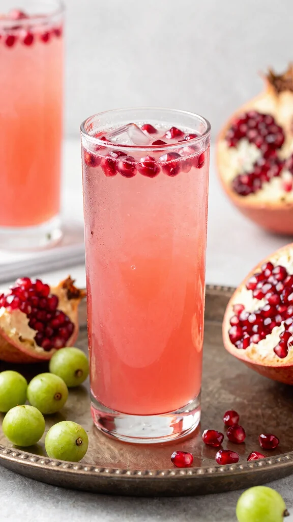 11 Amla Juice Recipes for Bold, Tangy, Homemade Wellness Drinks - 10. Amla and Pomegranate Fusion 1