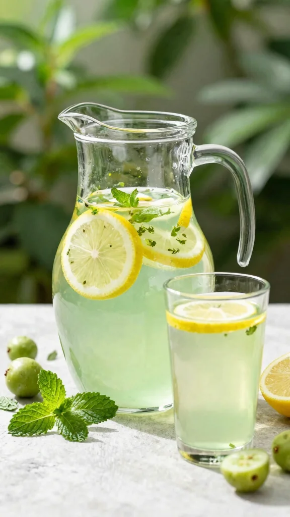 11 Amla Juice Recipes for Bold, Tangy, Homemade Wellness Drinks - 11. Amla Detox Water 1