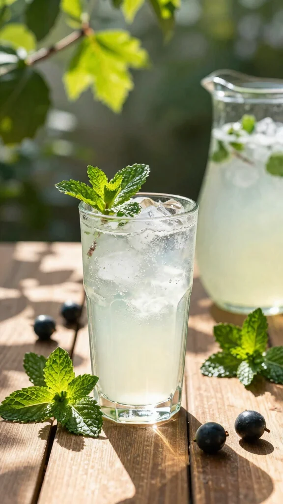 11 Amla Juice Recipes for Bold, Tangy, Homemade Wellness Drinks - 4. Amla Mint Cooler 1