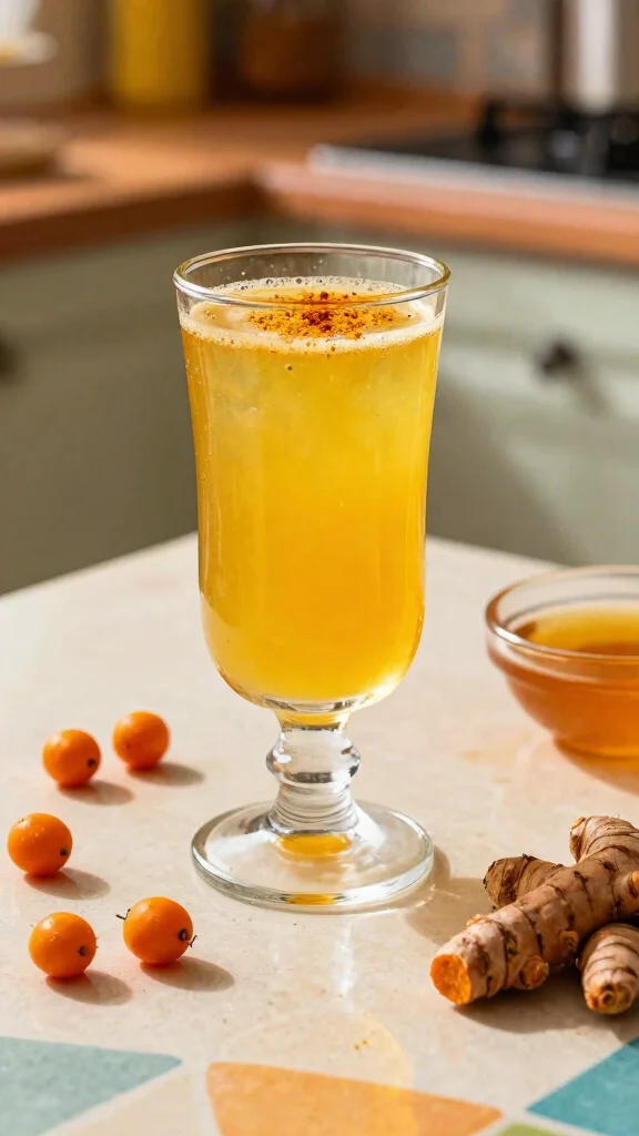 11 Amla Juice Recipes for Bold, Tangy, Homemade Wellness Drinks - 5. Amla Turmeric Tonic 1
