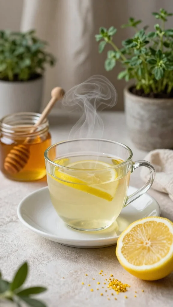 11 Detox Night Drink Recipes for a Light Evening Routine - 7. Warm Lemon Water with Honey 1