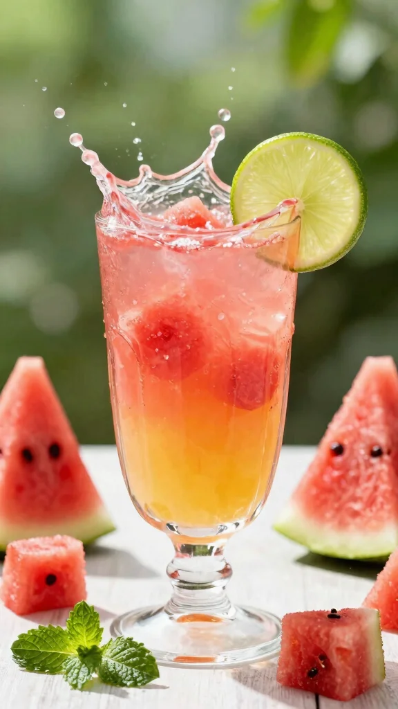 12 Apple Juice Recipes for Crisp, Refreshing Everyday Sips - 11. Apple Melon Splash 1