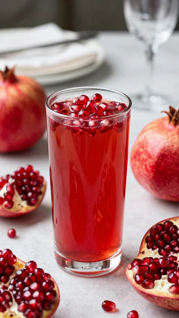 12 Apple Juice Recipes for Crisp, Refreshing Everyday Sips - 12. Apple Pomegranate Juice 1