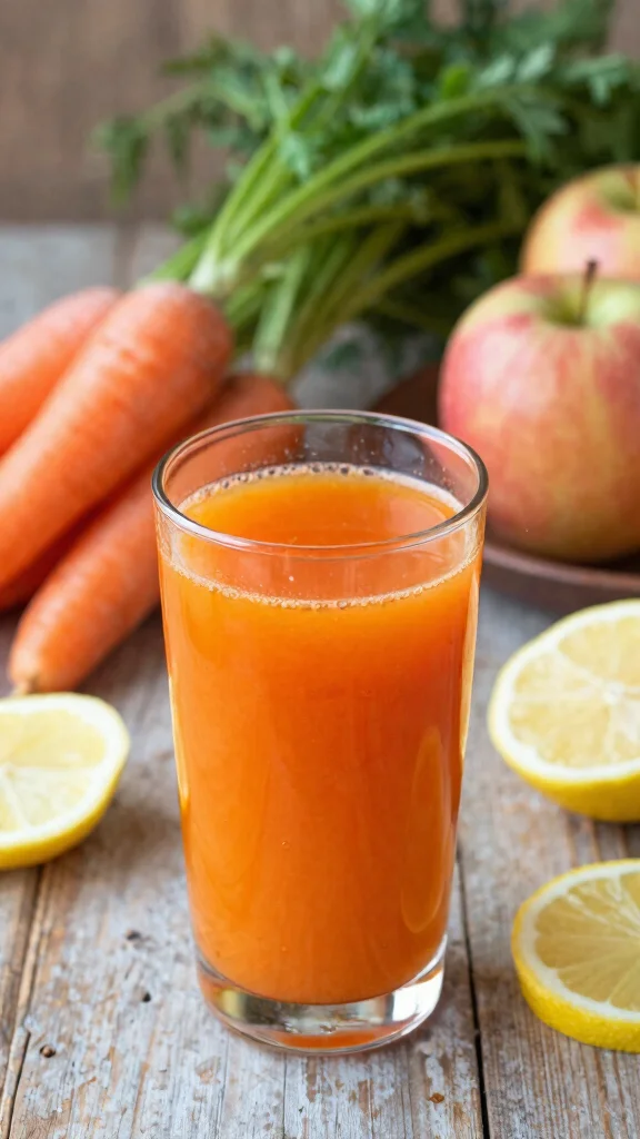 12 Apple Juice Recipes for Crisp, Refreshing Everyday Sips - 6. Carrot Apple Juice Blend 1