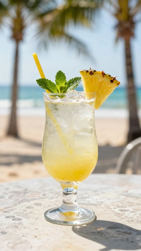 12 Detox Drink Recipes for a Light and Healthy Routine - 4. Pineapple-Coconut Water Refresher 1