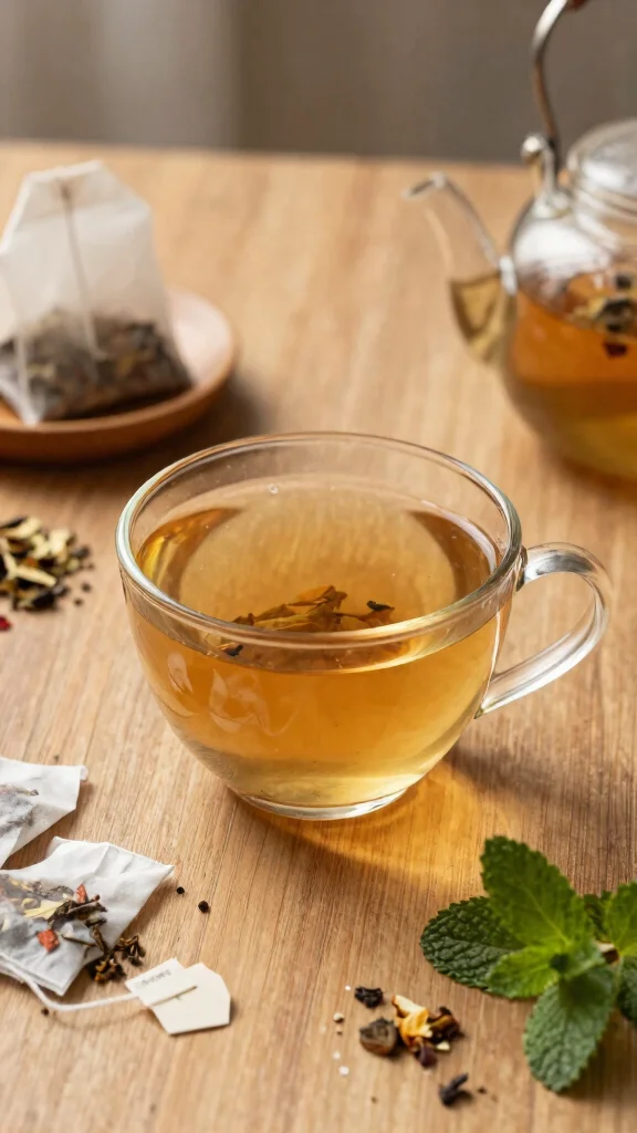 12 Detox Drink Recipes for a Light and Healthy Routine - 6. Herbal Detox Tea Blend 1