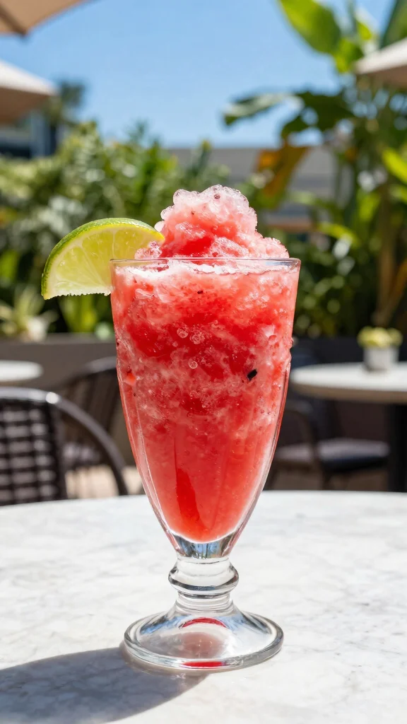 12 Detox Drink Recipes for a Light and Healthy Routine - 7. Watermelon-Lime Slushie 1