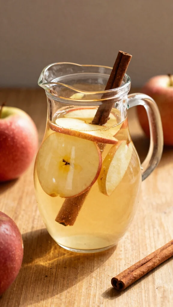 12 Detox Water Recipes for Hot Summer Days - 12. Spiced Apple Cinnamon Detox Water 1