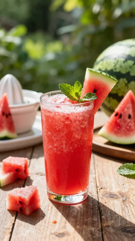 13 Melon Juice Recipes for Light, Cool, Refreshing Drinks - 1. Classic Watermelon Juice 1