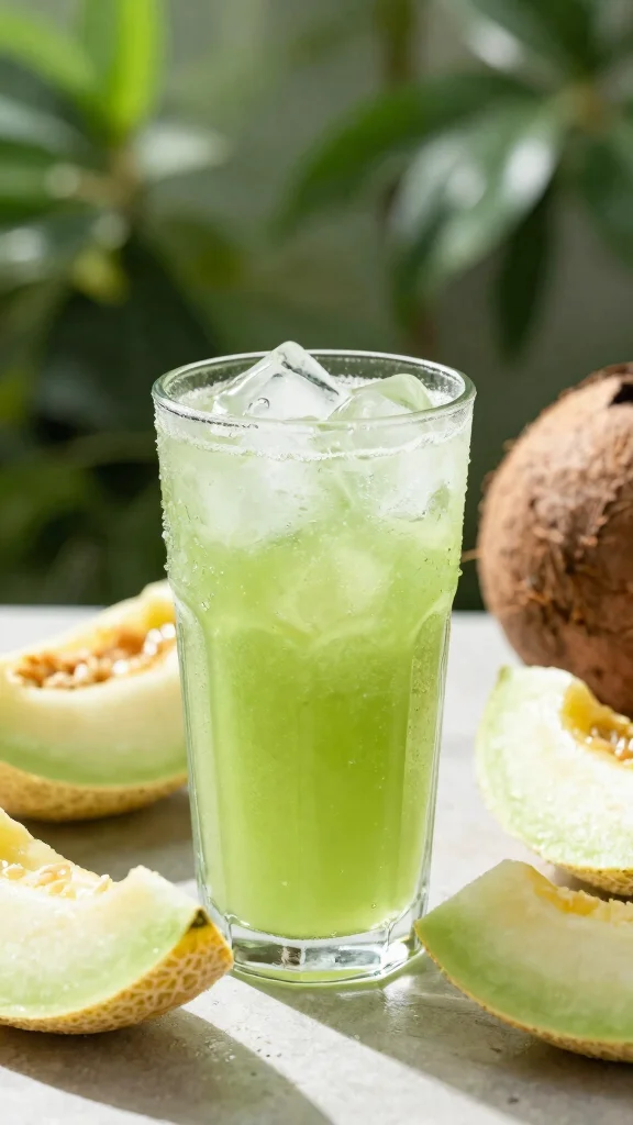 13 Melon Juice Recipes for Light, Cool, Refreshing Drinks - 3. Honeydew Cooler 1