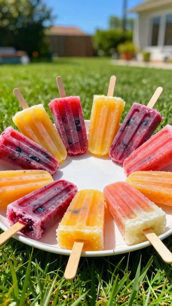 14 Orange Juice Recipes for Bright, Fresh, Homemade Flavor - 12. Citrus Berry Popsicles 1
