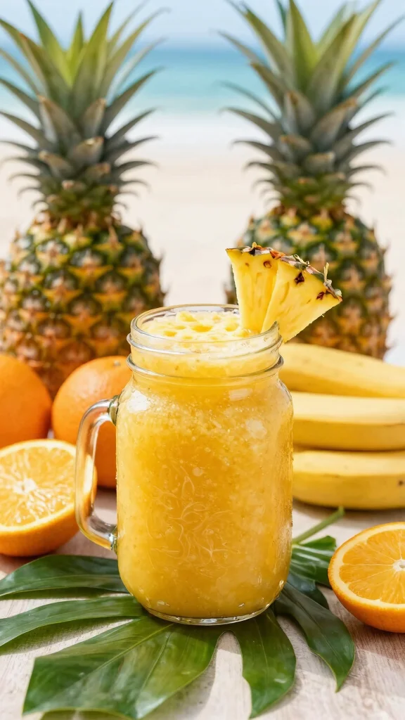14 Orange Juice Recipes for Bright, Fresh, Homemade Flavor - 2. Tropical Citrus Smoothie 1