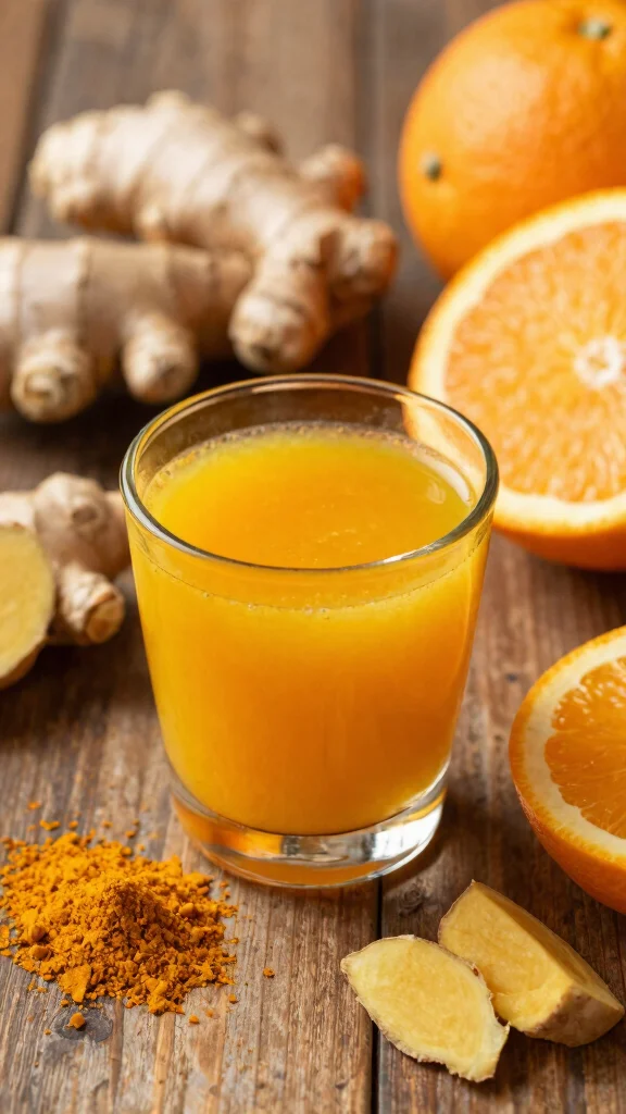 14 Orange Juice Recipes for Bright, Fresh, Homemade Flavor - 4. Spicy Orange Ginger Shot 1