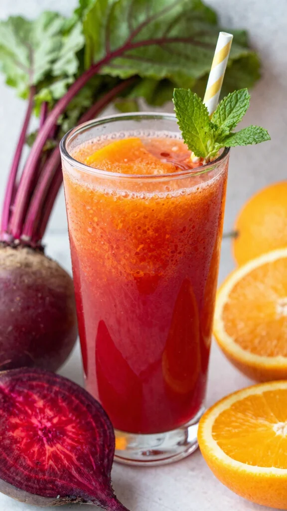 14 Orange Juice Recipes for Bright, Fresh, Homemade Flavor - 9. Orange and Beet Juice 1