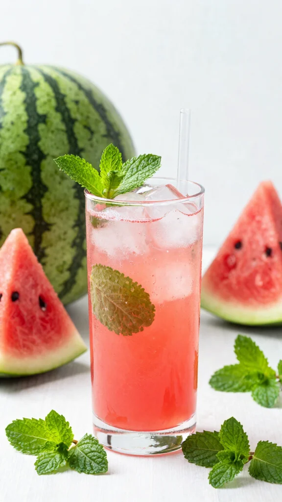 15 Detox Drink Recipes for Everyday Wellness - 10. Watermelon Mint Refresher 1