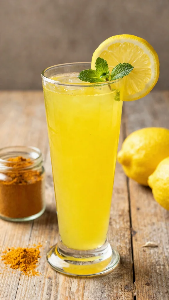 15 Detox Drink Recipes for Everyday Wellness - 4. Turmeric Lemonade 1