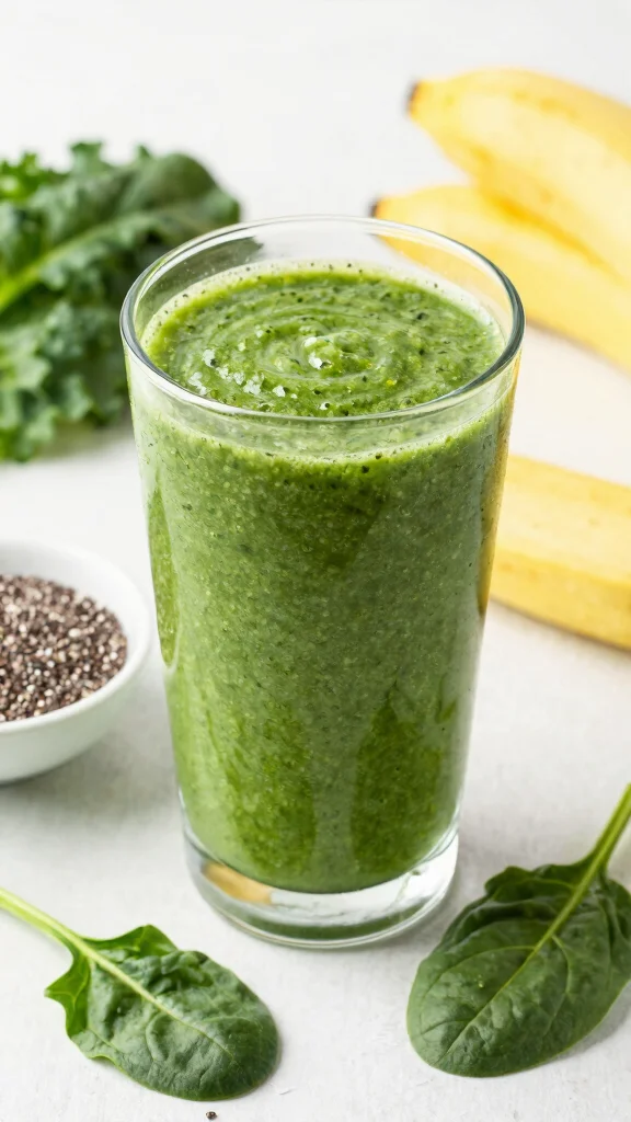 15 Detox Drink Recipes for Everyday Wellness - 7. Green Detox Smoothie 1