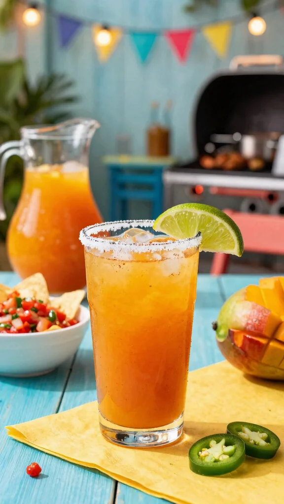 15 Mango Juice Recipes for Sweet, Tropical Homemade Drinks - 4. Spicy Mango Margarita 1