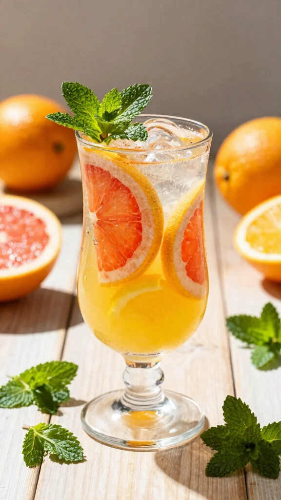 5 Detox Drinks for a Simple and Refreshing Reset - 1. Citrus Mint Refresher 1