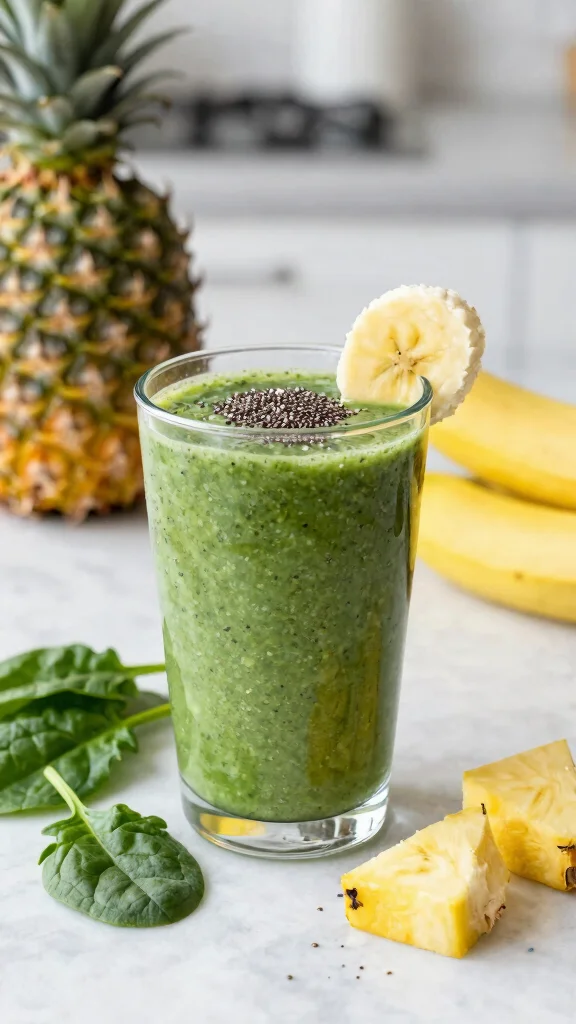 5 Detox Drinks for a Simple and Refreshing Reset - 2. Green Detox Smoothie 1