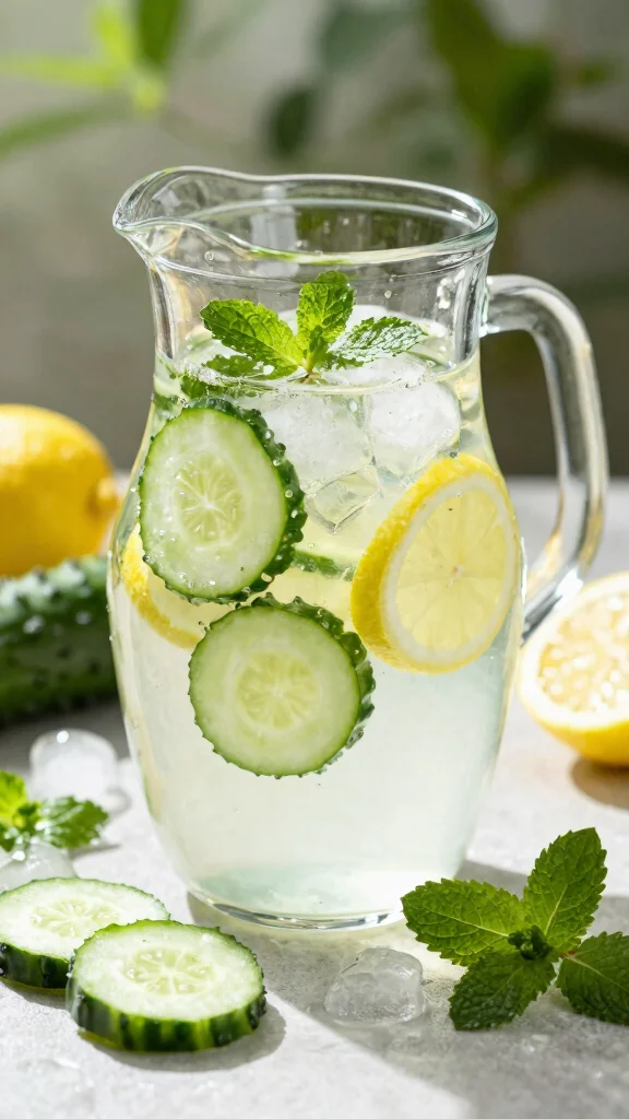 5 Detox Drinks for a Simple and Refreshing Reset - 3. Cucumber Lemon Detox Water 1