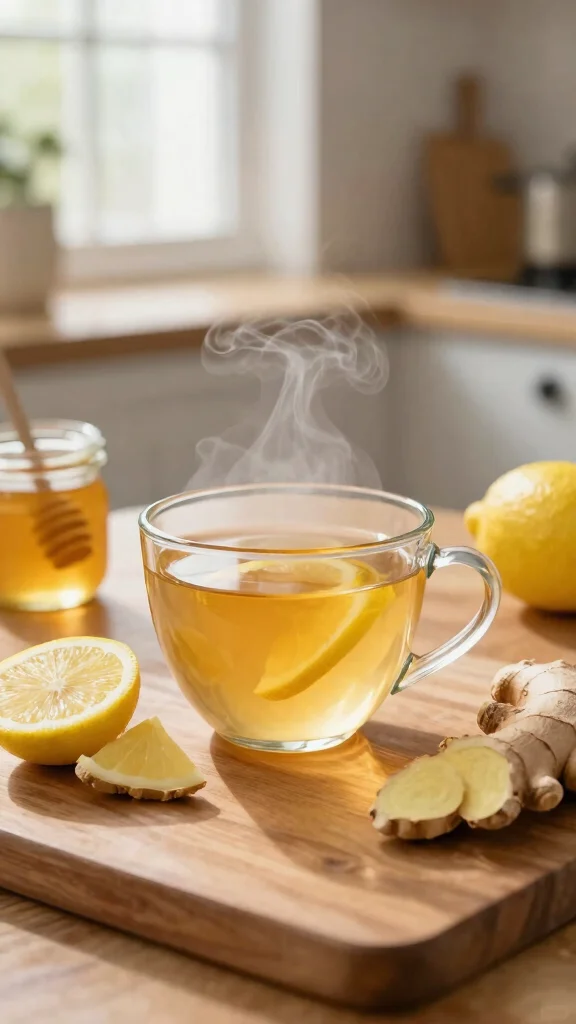 7 Detox Beverages to Refresh Your Daily Routine - 1. Lemon Ginger Detox Tea 1