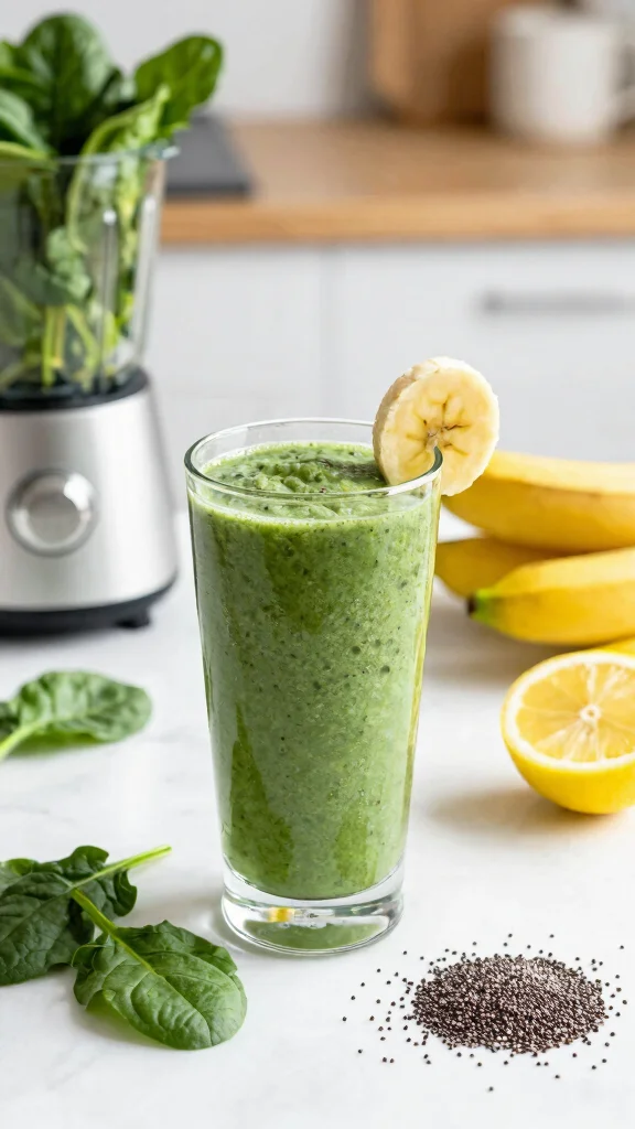 7 Detox Beverages to Refresh Your Daily Routine - 2. Green Detox Smoothie 1