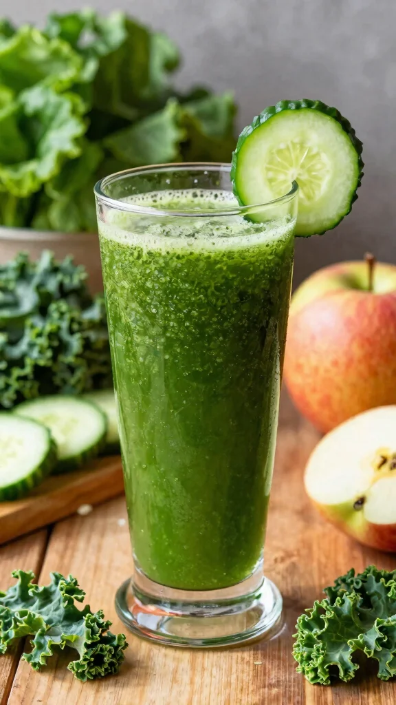 Fresh Juice Recipes: 11 Easy Ideas to Make at Home - 2. Green Goddess Juice 1