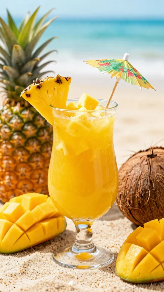 Fresh Juice Recipes: 11 Easy Ideas to Make at Home - 3. Tropical Paradise Juice 1