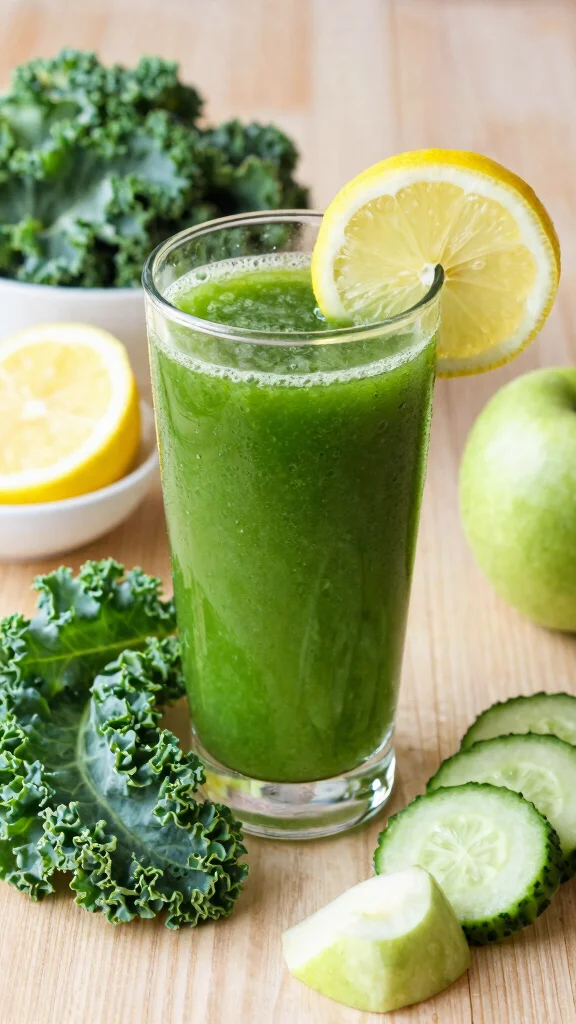 Healthy Juice Drink Recipes: 15 Easy Ideas for Everyday Wellness - 1. Classic Green Detox Juice 1