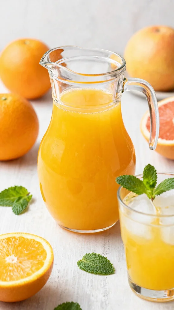 Healthy Juice Drink Recipes: 15 Easy Ideas for Everyday Wellness - 4. Citrus Mint Refresher 1