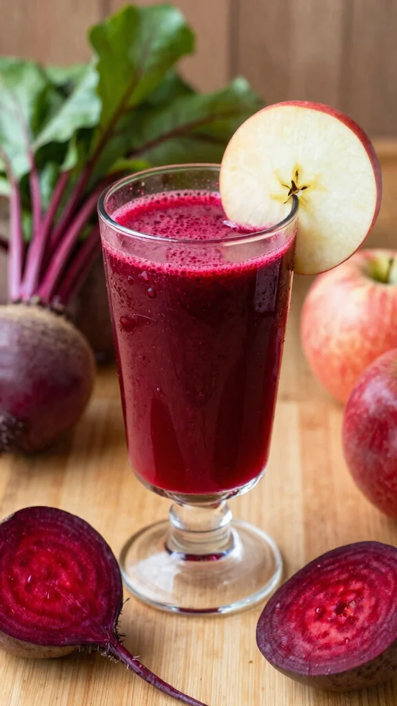 Healthy Juice Drink Recipes: 15 Easy Ideas for Everyday Wellness - 8. Beetroot and Apple Juice 1