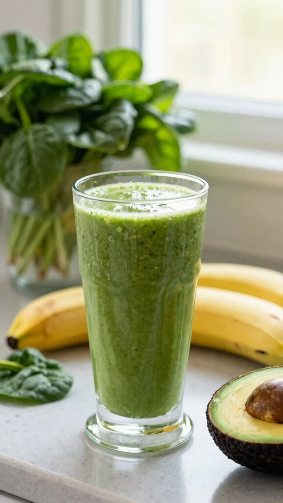 Healthy Juice Drink Recipes: 15 Easy Ideas for Everyday Wellness - 9. Green Goddess Smoothie 1