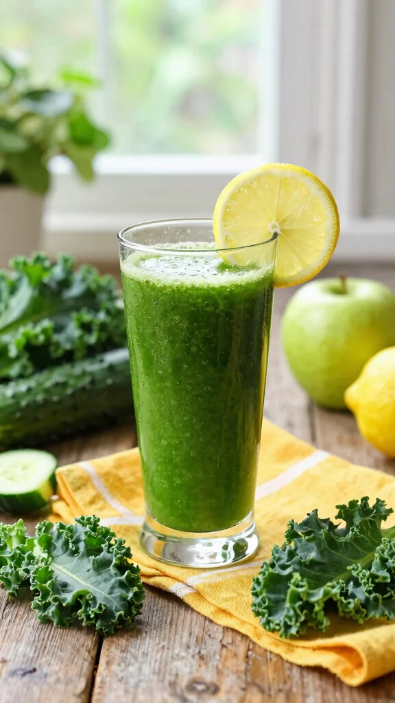 Homemade Juice Recipes Done Right: 14 Fresh Ideas to Try - 1. Energizing Green Detox Juice 1