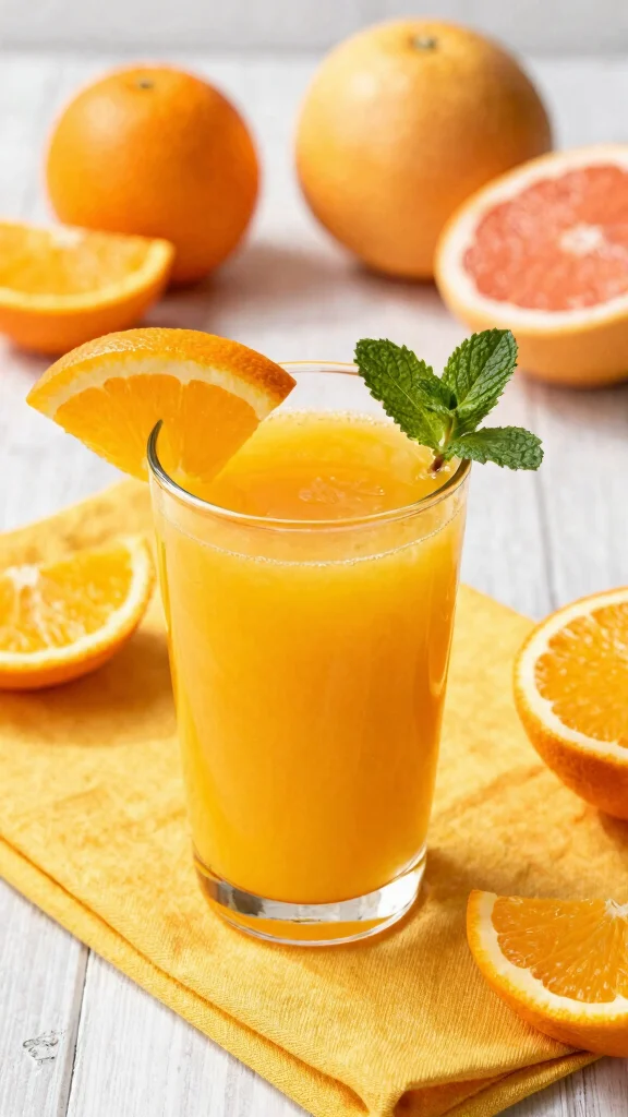 Homemade Juice Recipes Done Right: 14 Fresh Ideas to Try - 7. Citrus Sunrise Juice 1