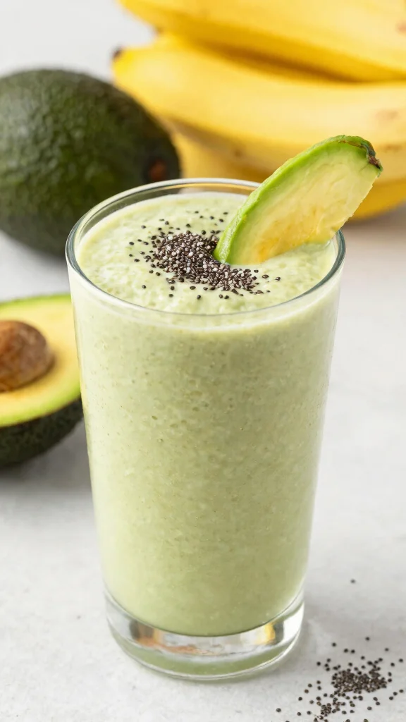 Homemade Juice Recipes Done Right: 14 Fresh Ideas to Try - 8. Creamy Avocado Smoothie Juice 1