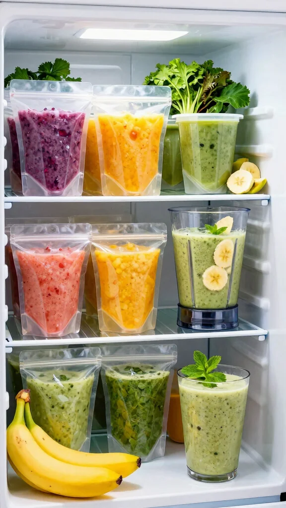 Juice Pulp Recipes: 10 Easy Ideas to Waste Less and Make More - 2. Smoothie Power Packs 1