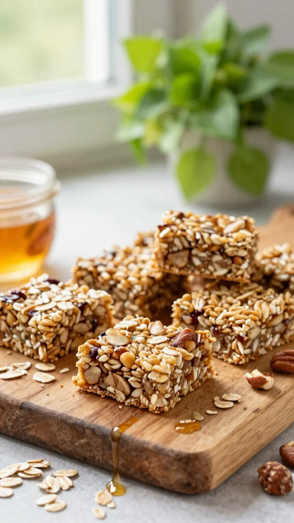 Juice Pulp Recipes: 10 Easy Ideas to Waste Less and Make More - 4. Delectable Granola Bars 1