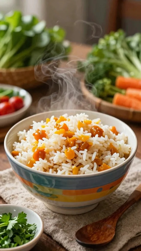 Juice Pulp Recipes: 10 Easy Ideas to Waste Less and Make More - 7. Flavor-Infused Rice 1
