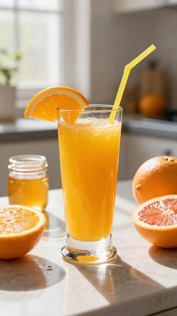Juice Recipes at Home: 12 Simple Ideas for Fresh Everyday Drinks - 1. Sunrise Citrus Splash 1