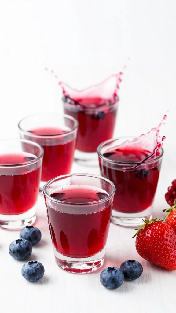 Juice Shots Recipes: 12 Easy Ideas for a Fresh Daily Boost - 5. Berry Antioxidant Shot 1