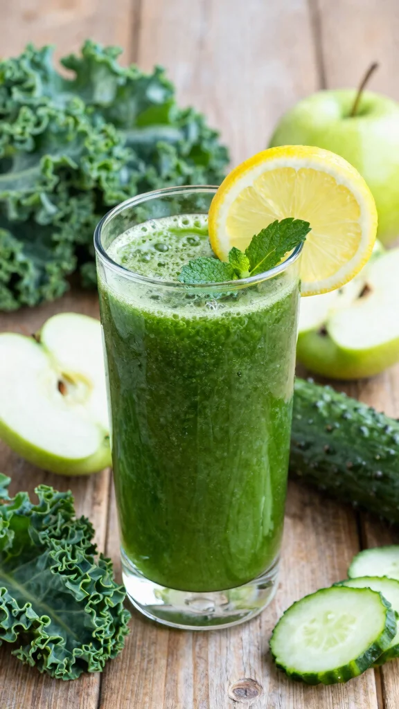 Juicer Recipes: 15 Fresh Ideas for Easy Homemade Drinks - 1. Green Detox Juice 1