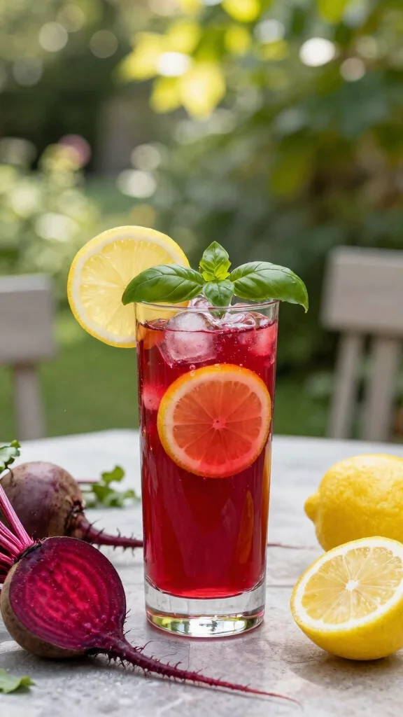 Juicer Recipes: 15 Fresh Ideas for Easy Homemade Drinks - 4. Beetroot Lemonade 1