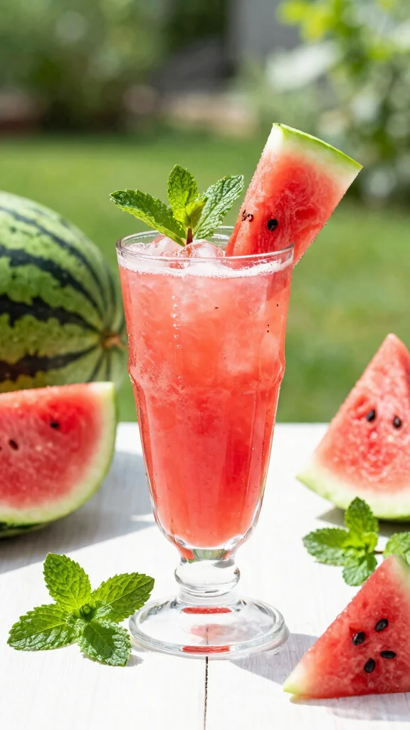 Juicer Recipes: 15 Fresh Ideas for Easy Homemade Drinks - 5. Watermelon Mint Juice 1